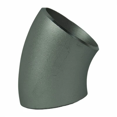 Rozsdamentes acél 45 fokos LR könyök SCH 80 ASME B16.9